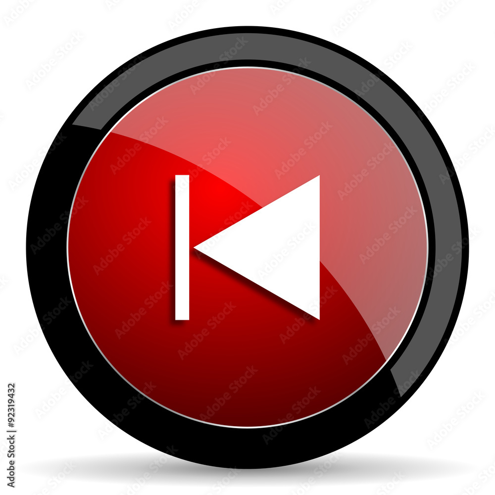 prev red circle glossy web icon on white background - set440 prev red circle glossy web icon on white background - set440