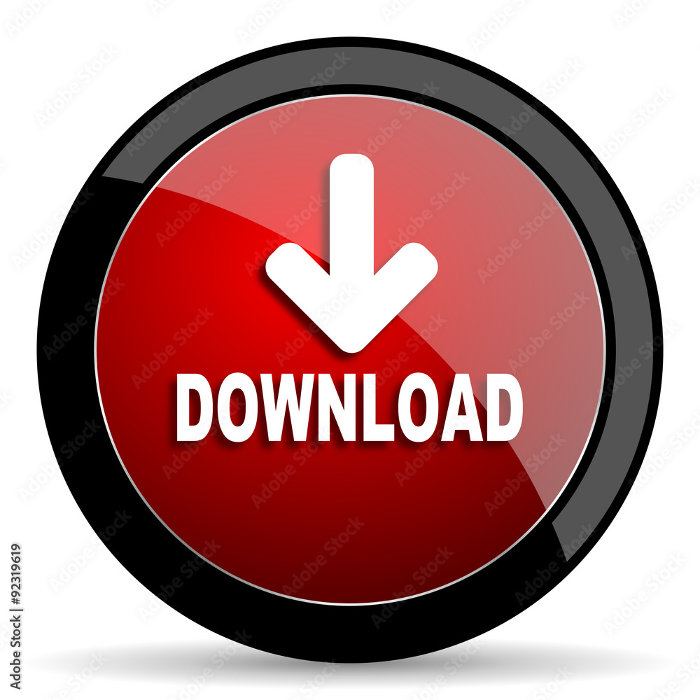 download red circle glossy web icon on white background - set440 download red circle glossy web icon on white background - set440