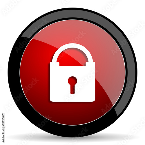 padlock red circle glossy web icon on white background - set440 Free Download padlock red circle glossy web icon on white background - set440 - GFXLoad