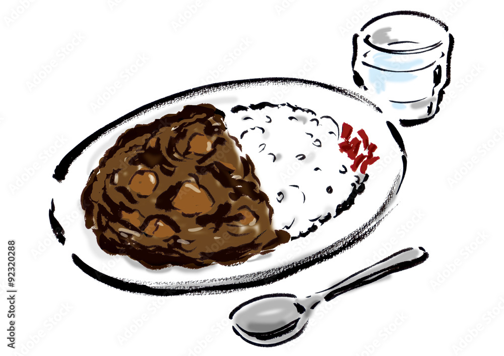 カレーライス Stock イラスト Adobe Stock カレーライス Stock イラスト Adobe Stock