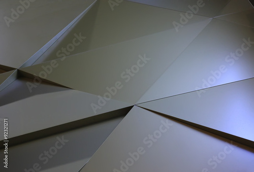background metal triangles