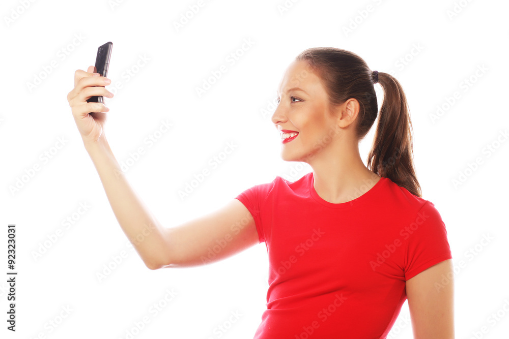 pretty woman taking selfies pretty woman taking selfies