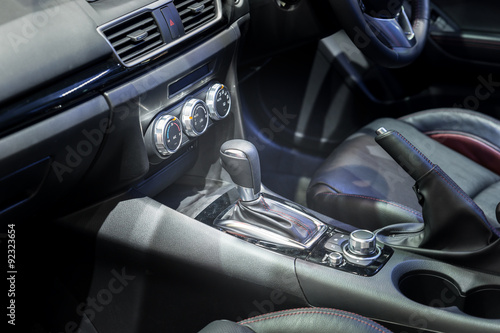 Automatic transmission gear shift in car.. © ake1150