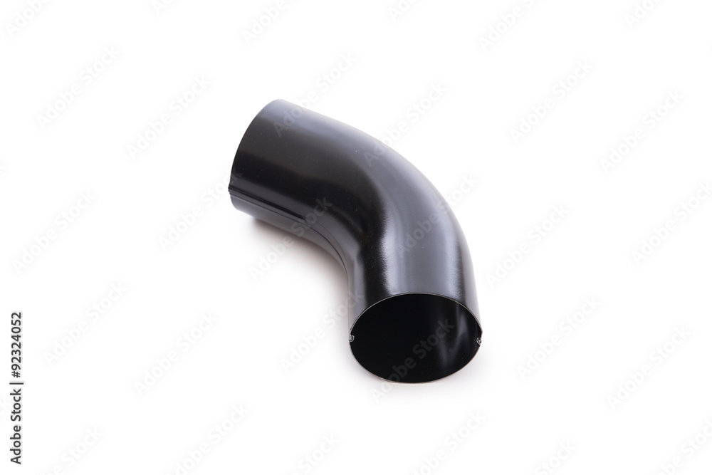 Pipe connector isolated on the white Pipe connector isolated on the white