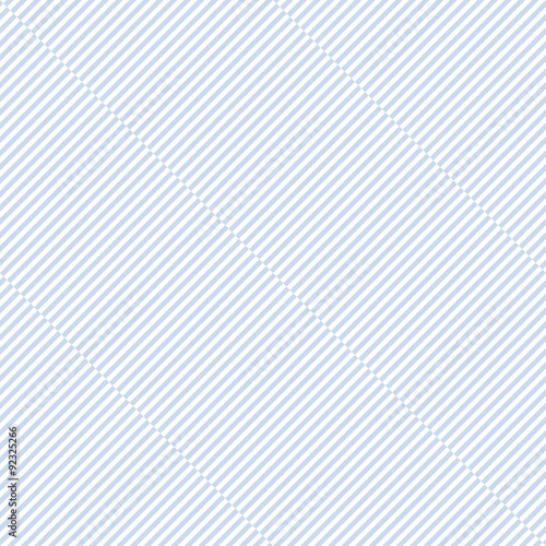 Seamless subtle blue and white op art diagonal slim lines pattern vector