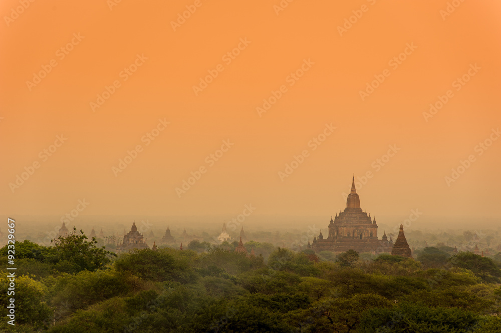 The Temples of Bagan, Mandalay, Myanmar