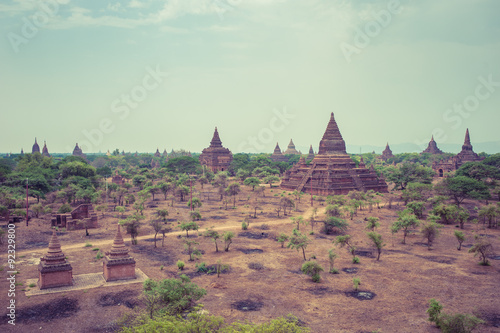 The Temples of Bagan, Mandalay, Myanmar © fototrips