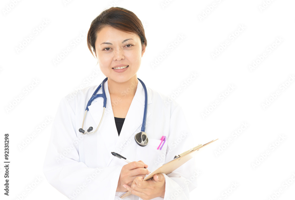 笑顔の女医 笑顔の女医