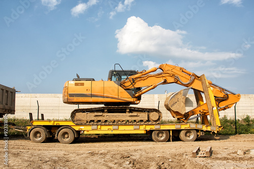 tracked excavator