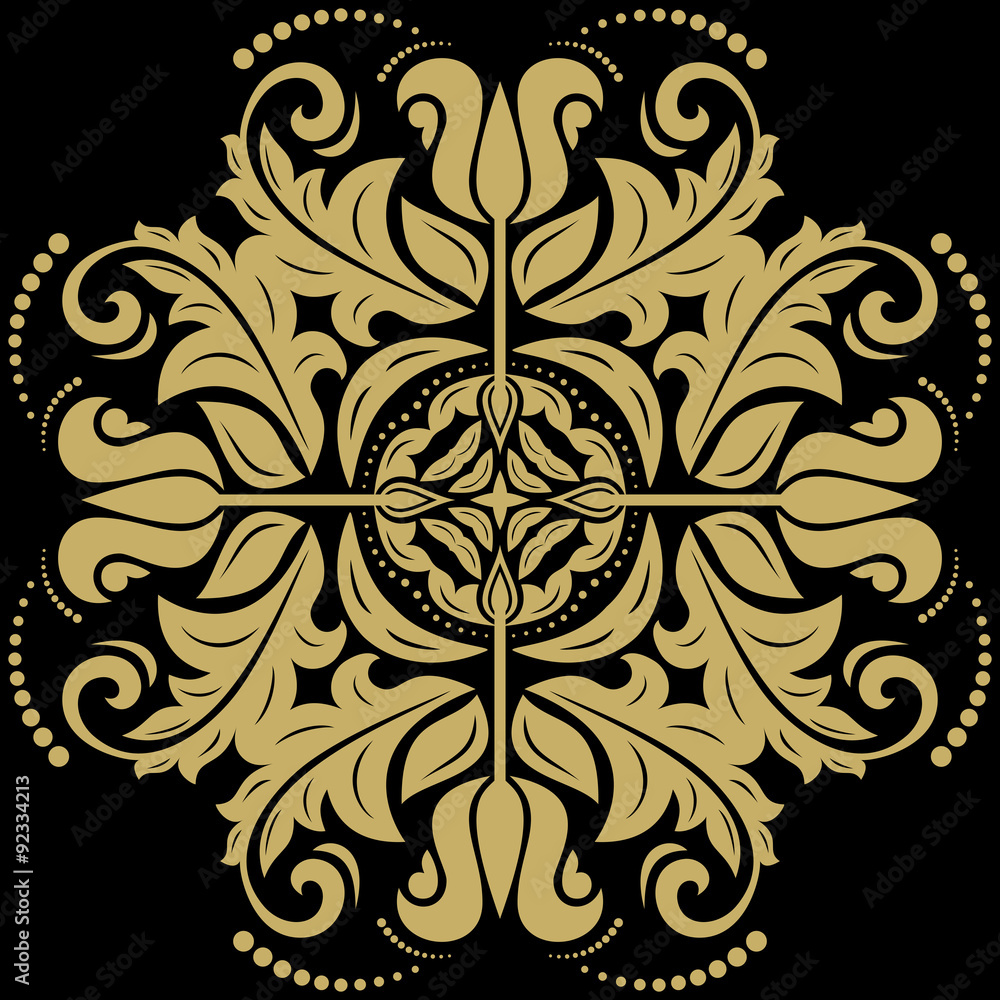 Oriental Abstract Pattern Oriental Abstract Pattern