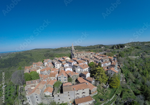 Groznjan from above