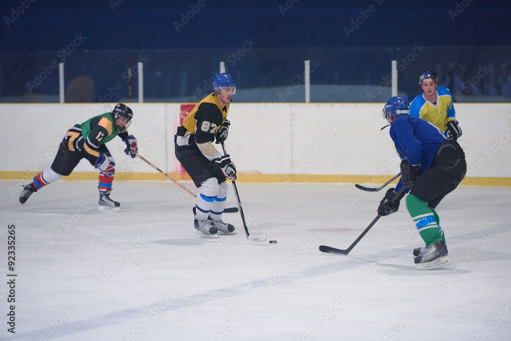 Obraz premium ice hockey sport players