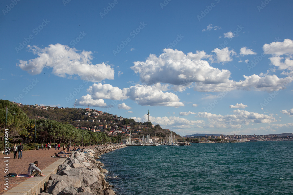 Seaside in Trieste