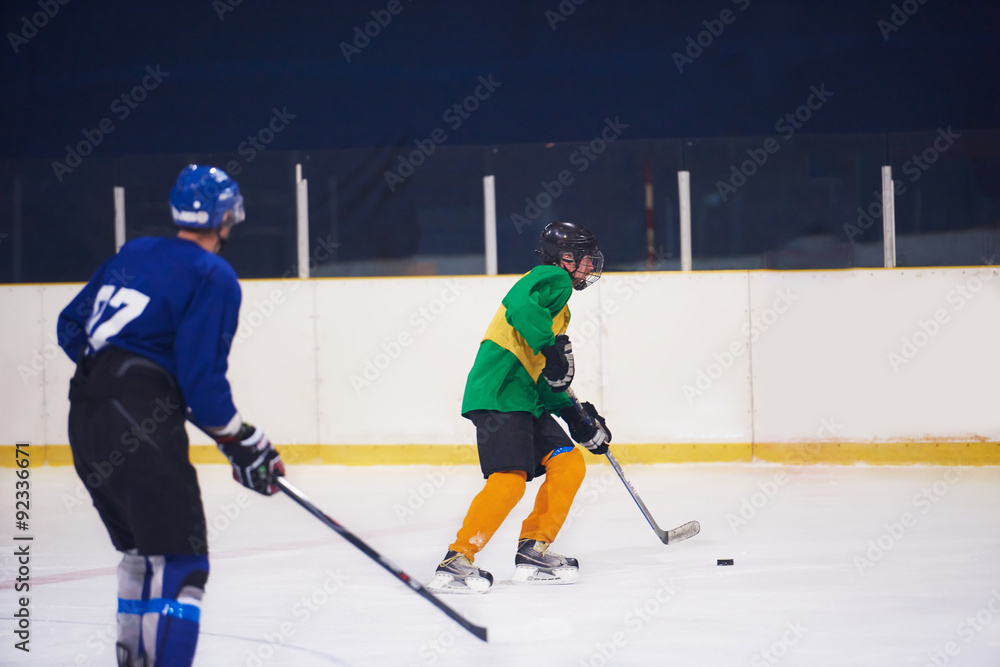 Obraz premium ice hockey sport players
