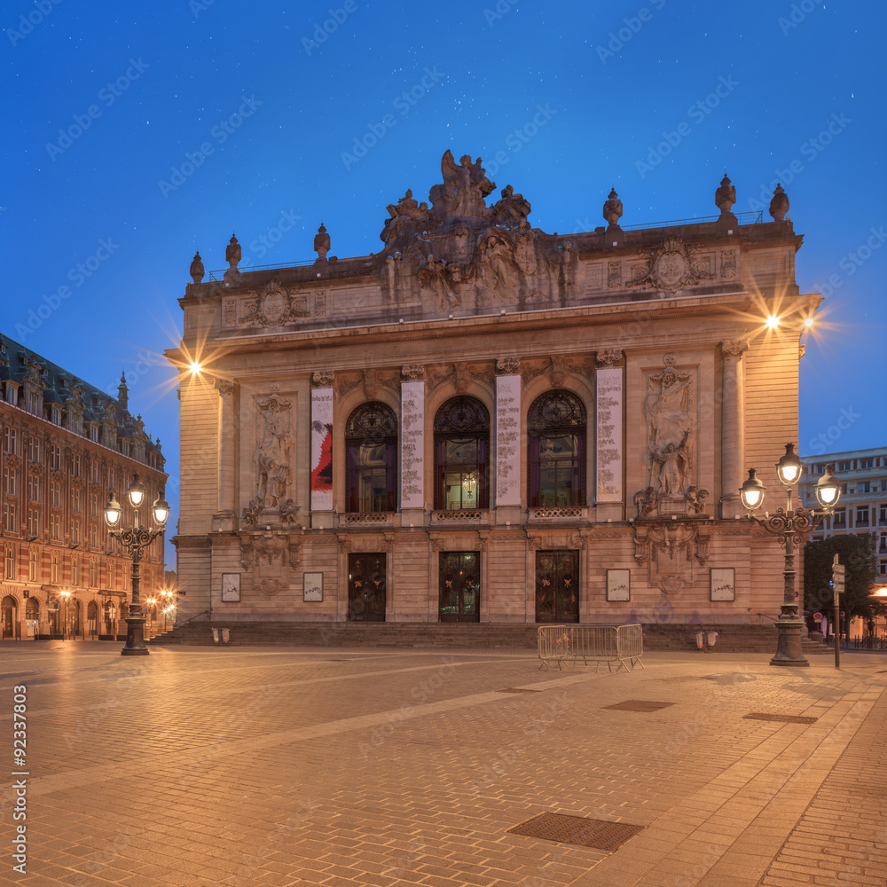 Opera house in Lille - France