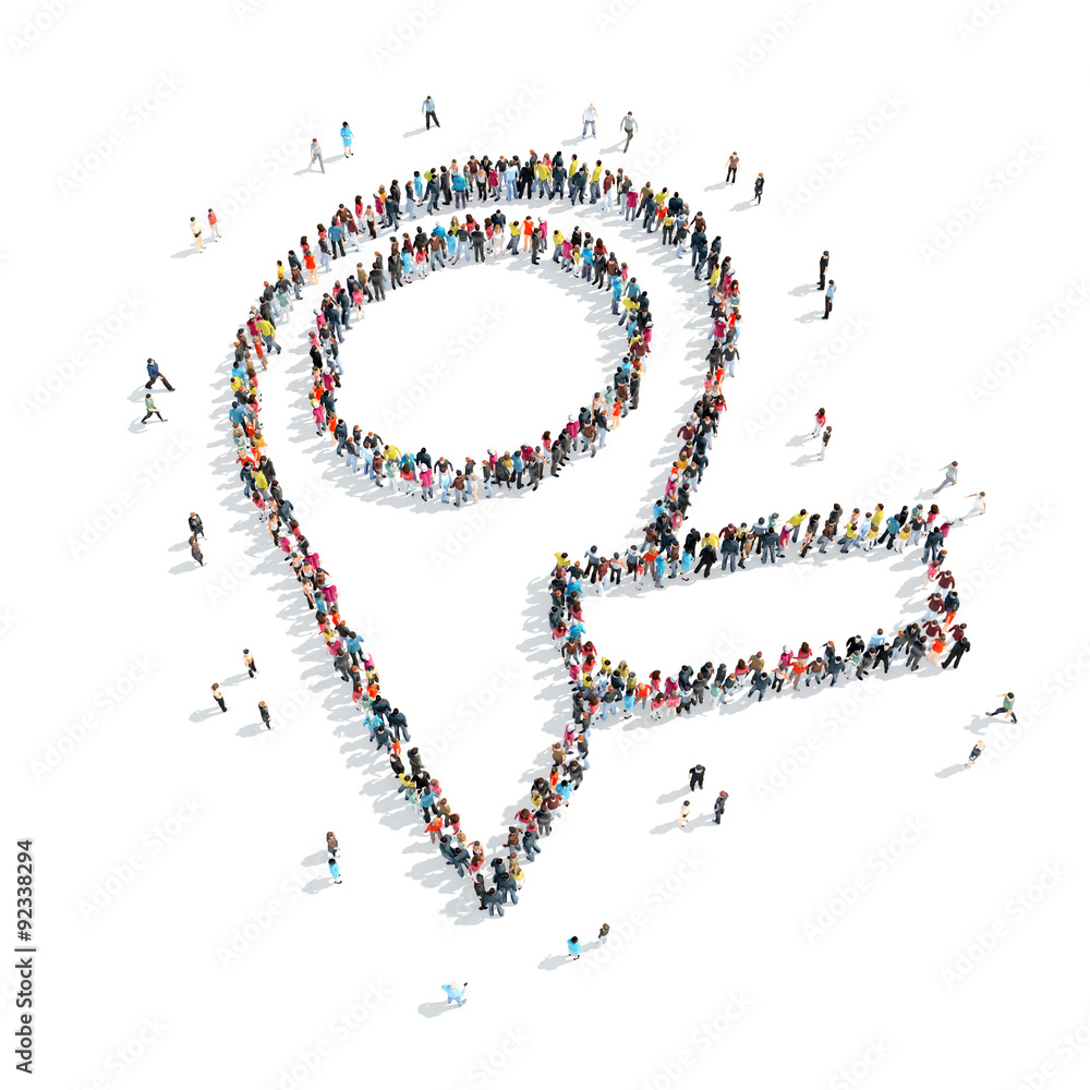 people shape map pointer cartoon people shape map pointer cartoon