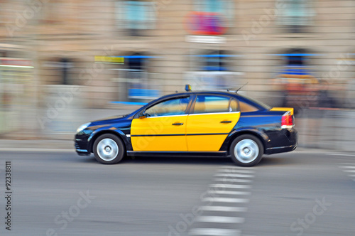 Taxi car  Barcelona