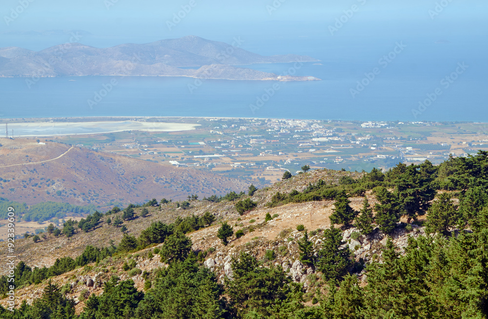 Salt Lake Alikes on the island of Kos in Greece.