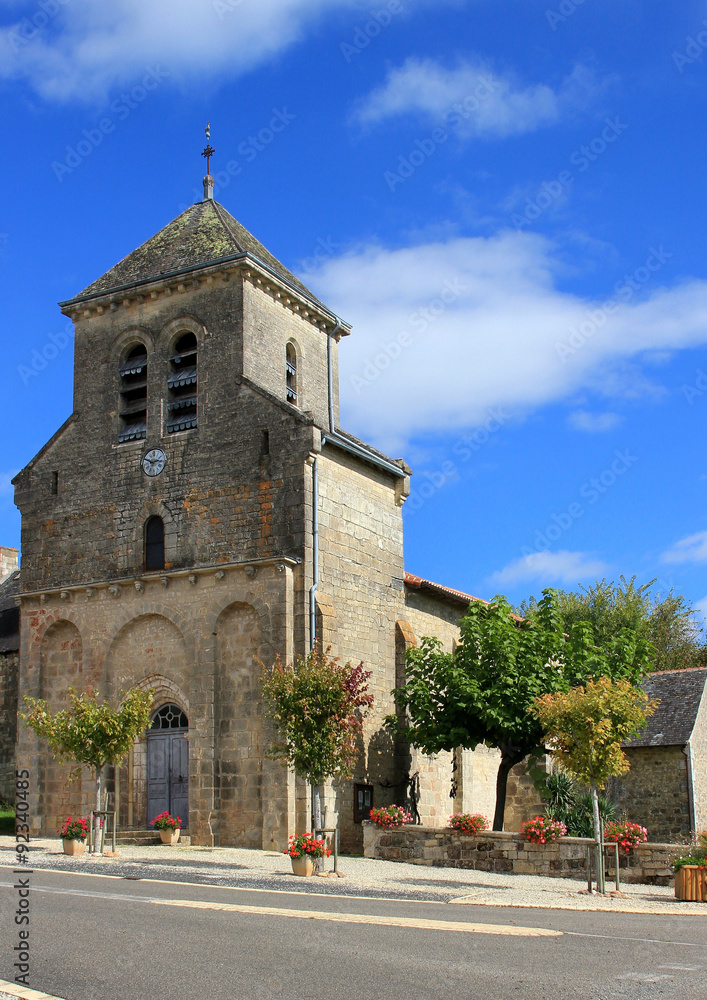 Eglise de Segonzac.(Corrèze)