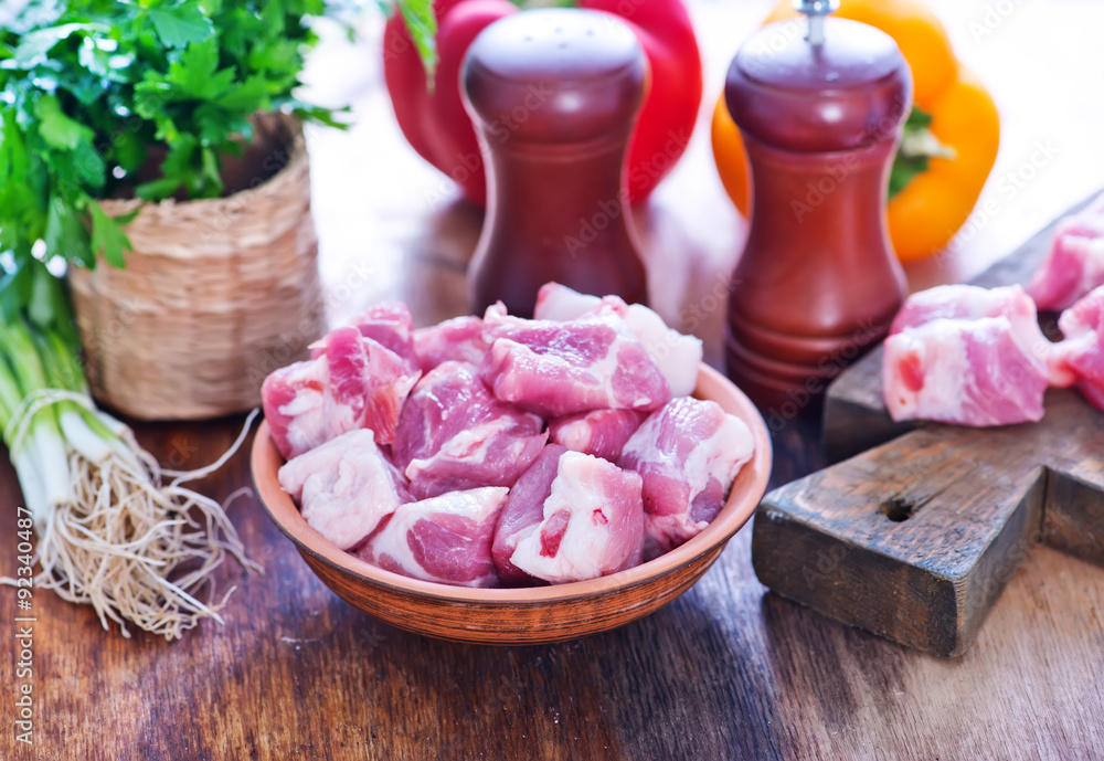 raw meat raw meat