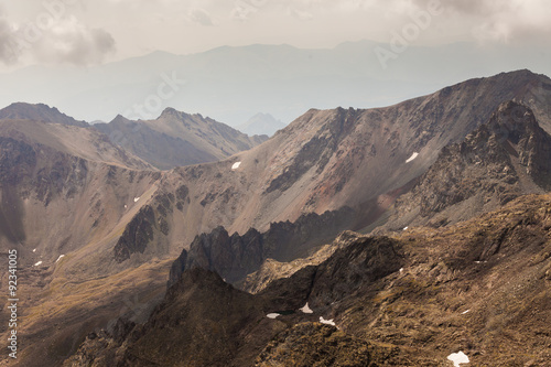  colorful view in Turkey mountains in summer