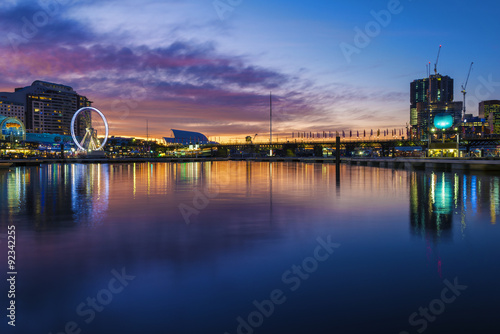 Darling harbour at night