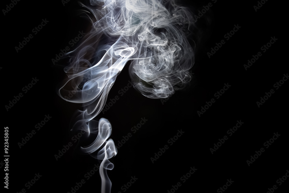 Abstract smoke swirls Abstract smoke swirls