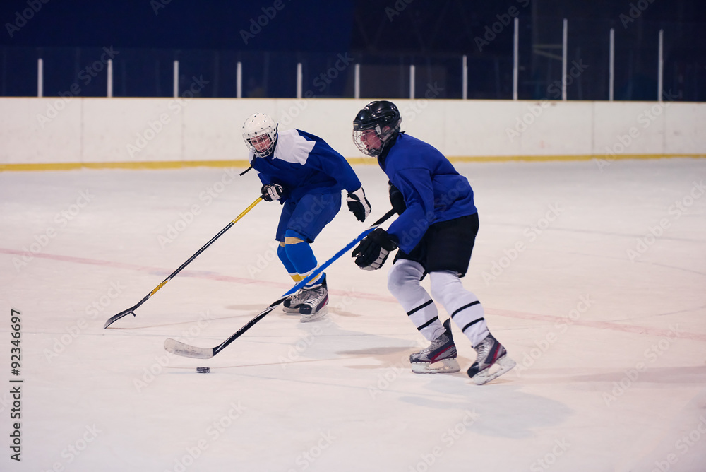 Fototapeta premium ice hockey sport players