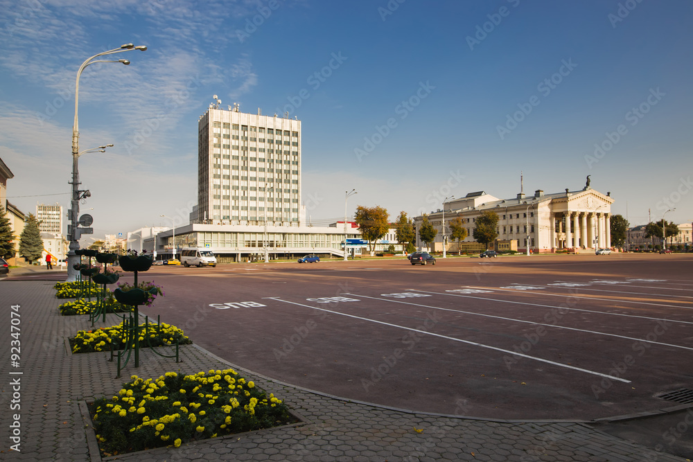 Lenin Square. drama Theater.