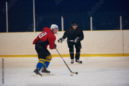 Photography ice hockey sport players
