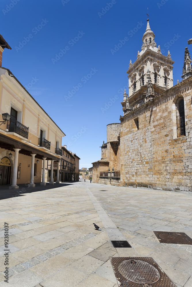 Catedral en El Burgo de Osma. Soria