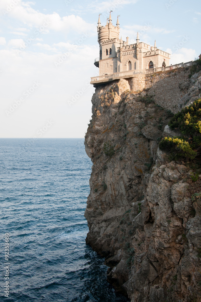 Swallow’s Nest castle built on top of 40-metre high Aurora cliff