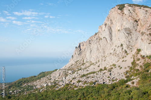 Gap mountain near Foros settlement, southern coast of Crimea