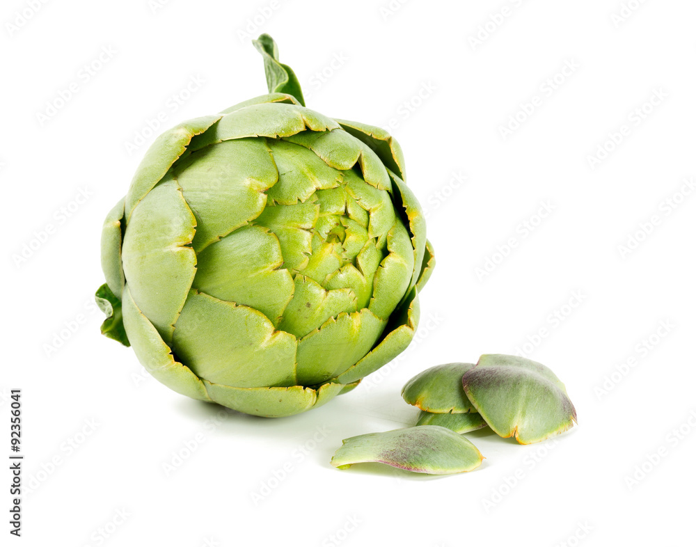 Obraz premium artichoke isolated on white
