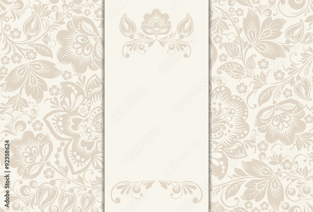 Vector Invitation, anniversary card with label for your Vector Invitation, anniversary card with label for your