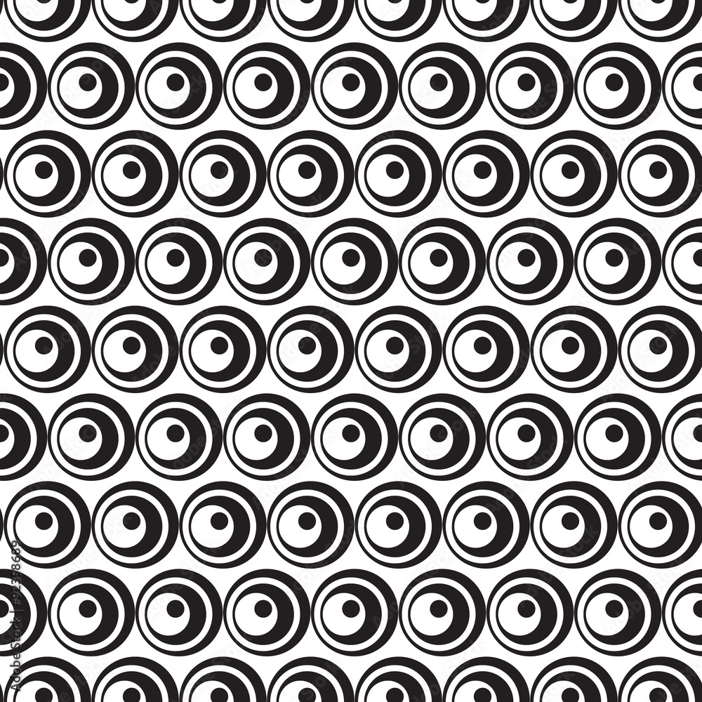 seamless circles pattern background