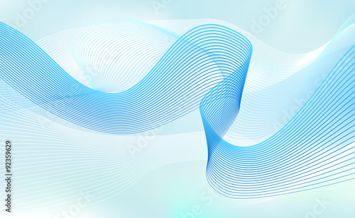 abstract flowing water wave vector background design element