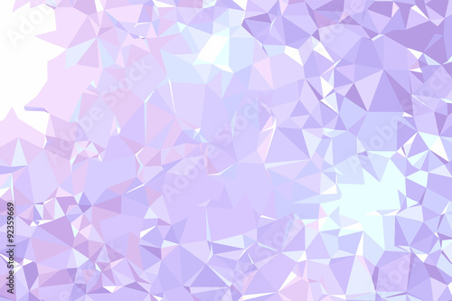 Abstract background vector illustration representing beautiful gemstone texture. Light purple, blue and pink colors. photo