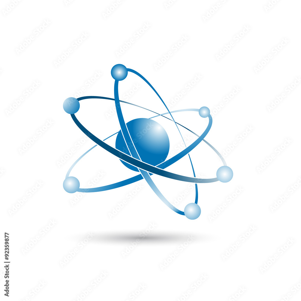atom or molecule icon sign vector atom or molecule icon sign vector