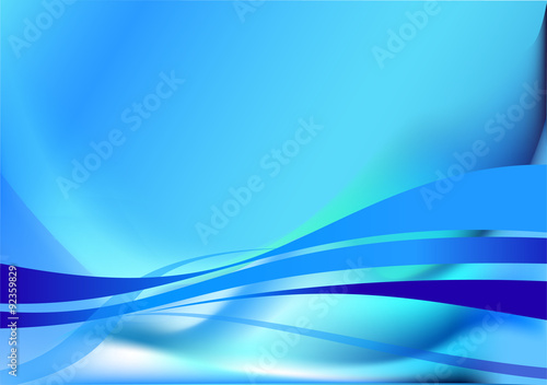abstract flowing water wave vector background design element