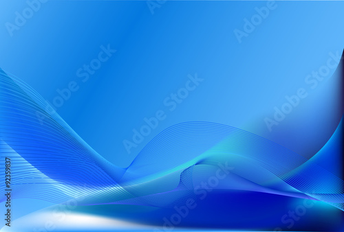 abstract flowing water wave vector background design element