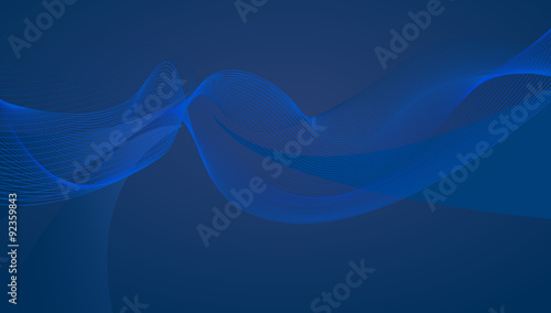 abstract flowing water wave vector background design element