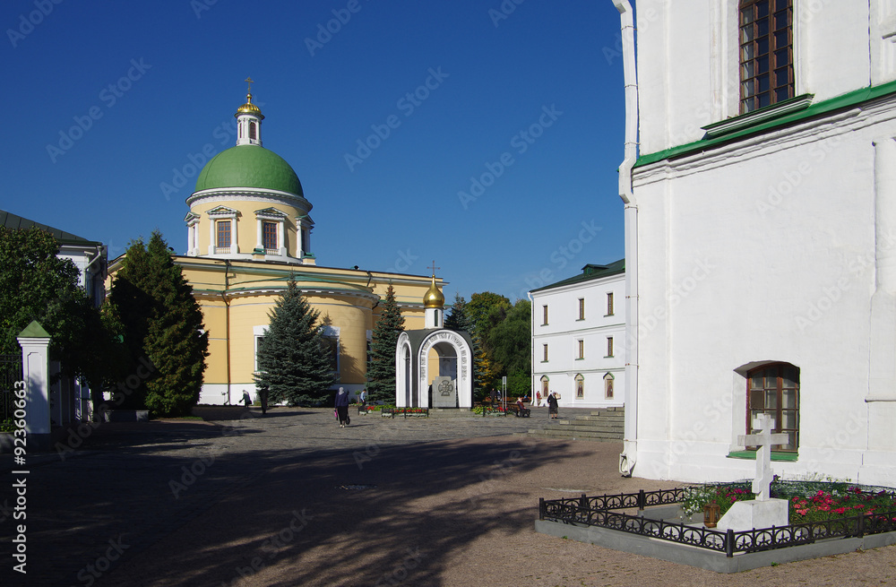 MOSCOW, RUSSIA - September 21, 2015: St. Daniel monastery in Mos