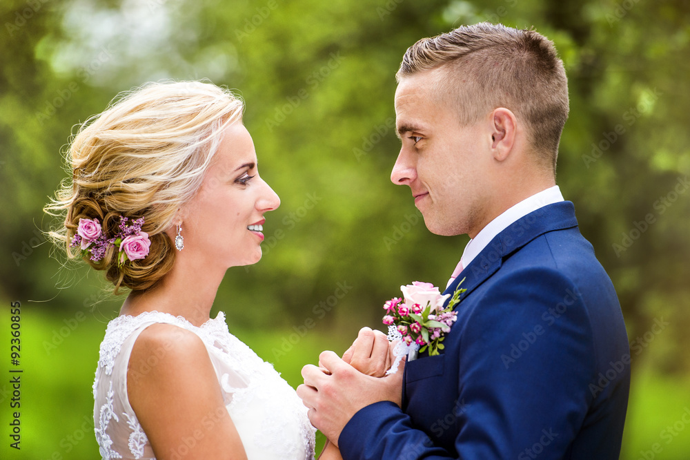 Beautiful wedding couple Beautiful wedding couple
