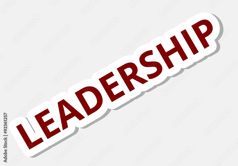 Fototapeta premium Leadership sign 