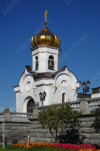 MOSCOW, RUSSIA - September 21, 2015: Cathedral of Christ the Sav