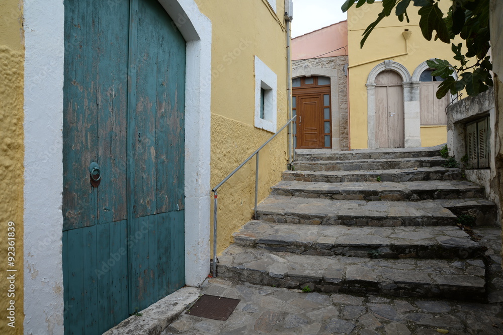 Obraz premium Treppe in Archanes, Kreta