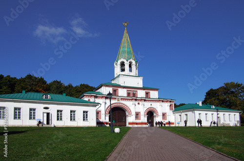 MOSCOW, RUSSIA - September 16, 2014: View of the Kolomenskoye es