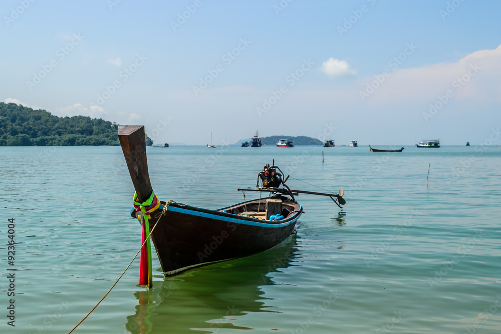 Long-Tailed Boat at Phuket Island,Thailand 
