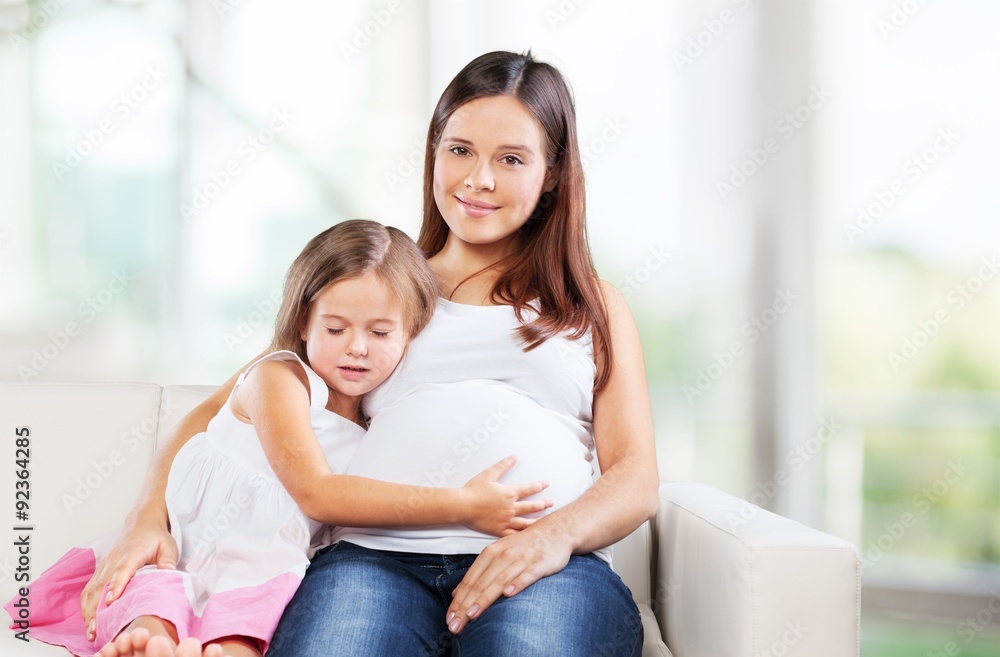 Pregnant mom. Pregnant mom.